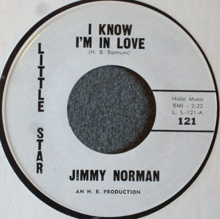 Norman,Jimmy01aI know I m In Love.JPG
