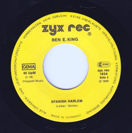 BEN E.KING - Spanish Harlem -B1-.jpg