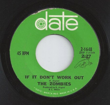 ZOMBIES - If it don't work out -A-.JPG