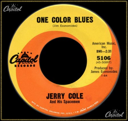 JERRY COLE &amp; HIS SPACEMEN - ONE COLOUR BLUES_IC#002.jpg