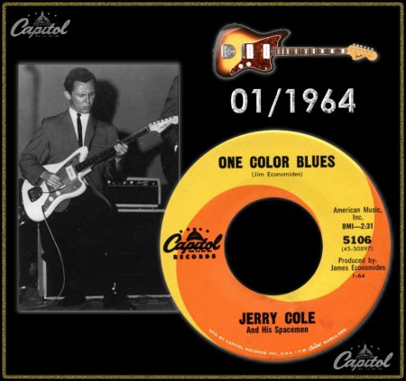 JERRY COLE &amp; HIS SPACEMEN - ONE COLOUR BLUES_IC#001.jpg