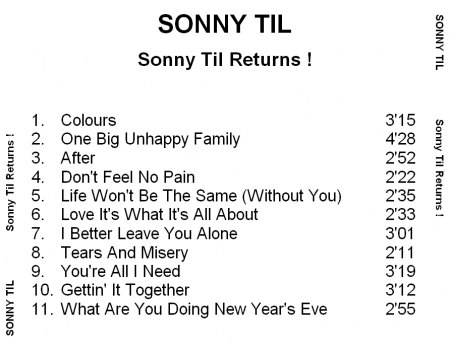 Til, Sonny - Returns b.jpg