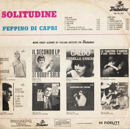 Peppino di Capri - Solitudine (LP South Africa) - back.JPG