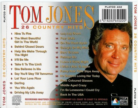 Jones, Tom - 26 Country Hits.jpg