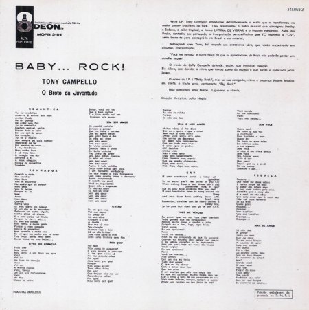 Tony Campello - Baby Rock (LP 1960) - Back.jpg