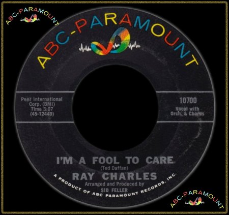 RAY CHARLES - I'M A FOOL TO CARE_IC#002.jpg