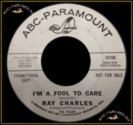 RAY CHARLES - I'M A FOOL TO CARE_IC#004.jpg