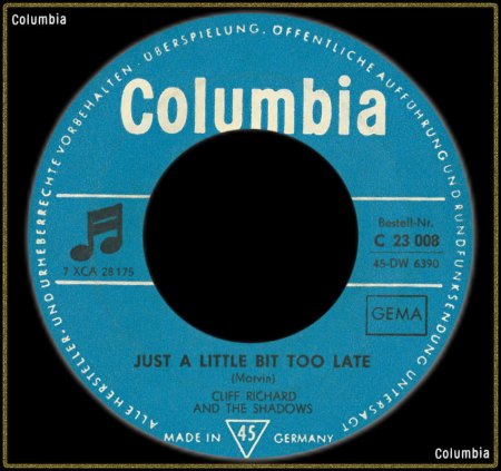 CLIFF RICHARD &amp; THE SHADOWS - JUST A LITTLE BIT TOO LATE_IC#003.jpg