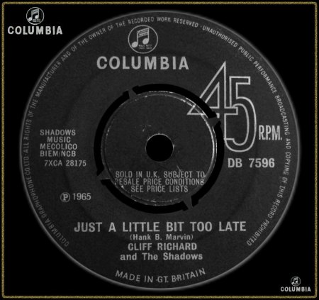 CLIFF RICHARD &amp; THE SHADOWS - JUST A LITTLE BIT TOO LATE_IC#002.jpg