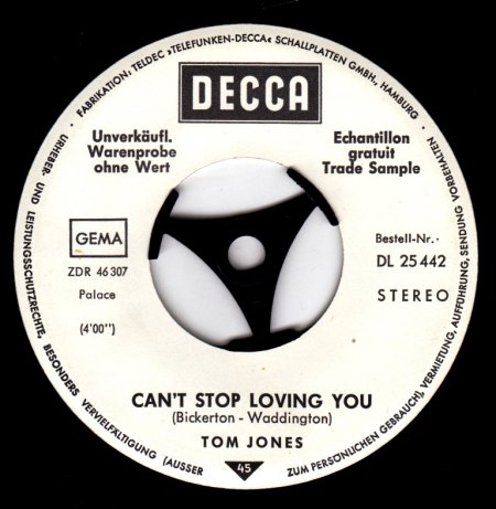 TOM JONES - Can't stop loving you -A-.jpg