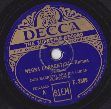Barreto, Don &amp; his Cuban Orchestra - Negra consentida.jpg