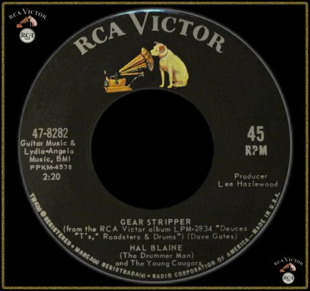 HAL BLAINE &amp; THE YOUNG COUGARS - GEAR STRIPPER_IC#002.jpg