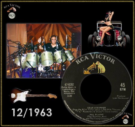 HAL BLAINE &amp; THE YOUNG COUGARS - GEAR STRIPPER_IC#001.jpg