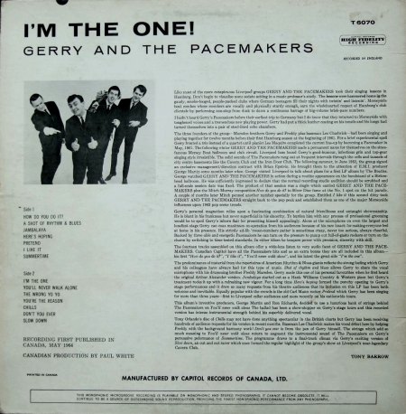 Gerry &amp; the Pacemakers - I'm the one_3.JPG