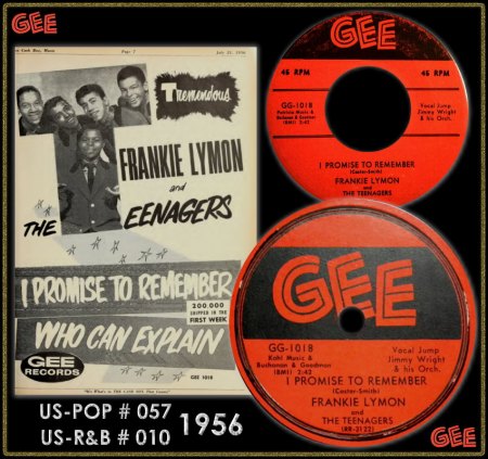 FRANKIE LYMON &amp; THE TEENAGERS - I PROMISE TO REMEMBER_IC#001.jpg