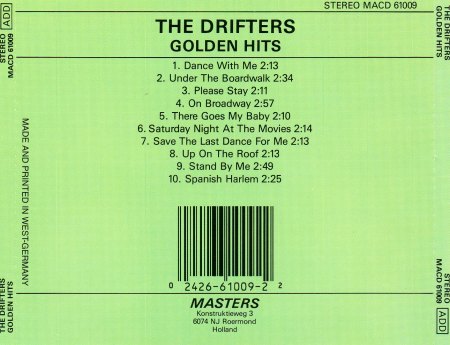 Drifters - Golden Hits CD.jpg