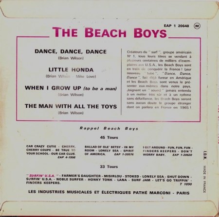 Beach Boys - Dance dance dance EP (2).jpg