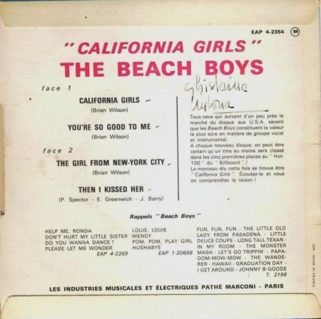 Beach Boys - California Girls EP (2).JPG