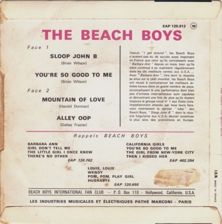 Beach Boys - Sloop John B EP (2).jpg