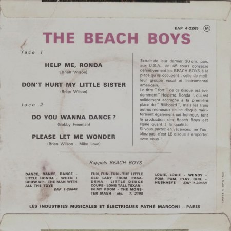 Beach Boys - Help me Rhonda FR EP (2).jpg