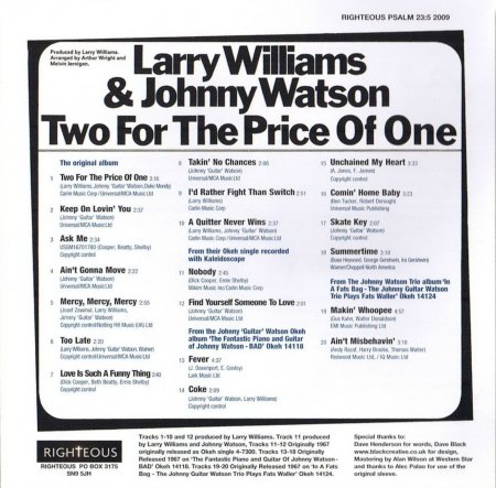 Williams, Larry &amp; Johnny Watson - Two for the price of one (3)x.jpg