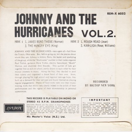 Johnny &amp; the Hurricanes EP (2).jpg