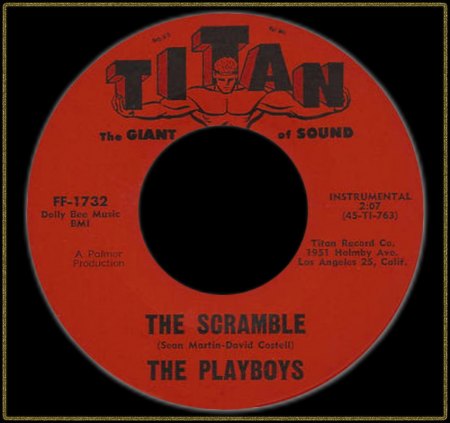 PLAYBOYS (GARY LEWIS &amp; THE PLAYBOYS) - THE SCARAMBLE_IC#002.jpg