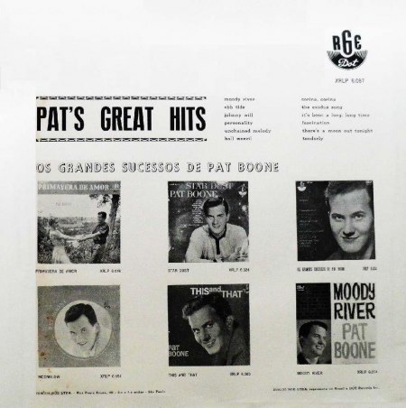 Boone, Pat - Pat's Great Hits (2).JPG