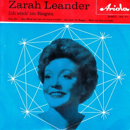 ZARAH LEANDER-EP - Ich steh' im Regen - CV VS -.jpg