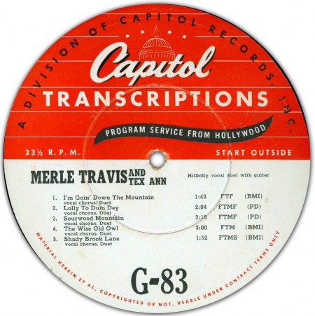 Travis, Merle &amp; Tex Ann - Capitol Transcription Disc G-83, G-84 (2).jpg