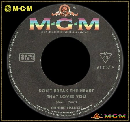 CONNIE FRANCIS - DON'T BREAK THE HEART THAT LOVES YOU_IC#005.jpg