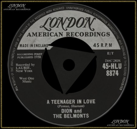 DION &amp; THE BELMONTS - A TEENAGER IN LOVE_IC#003.jpg