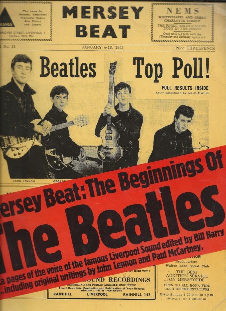 Beatles - Merseybeat - the Beginning of the Beatles 1977 (auf älter getrimmt).jpg