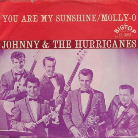 Johnny &amp; The Hurricanes_You Are My Sunshine_C2.jpg