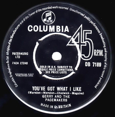 GERRY &amp; THE PACEMAKERS - You've got what I like -B-.jpg