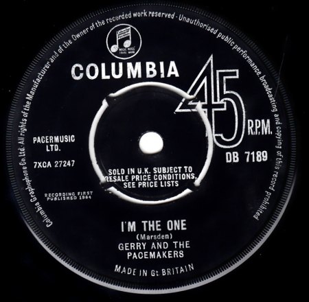 GERRY &amp; THE PACEMAKERS - I'm the one -A-.jpg