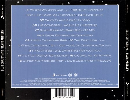 Elvis Presley 2010 - Blue Christmas -Tras.jpg