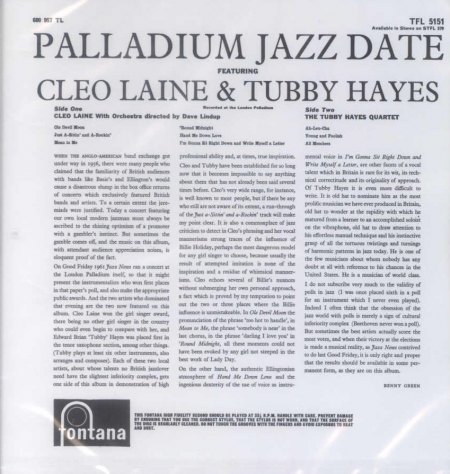 Laine, Cleo &amp; Tubby Hayes - Palladium Jazz Date (2).jpg