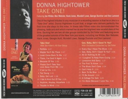Hightower, Donna - Take one (2).jpg