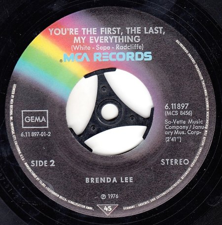 BRENDA LEE  - The first, the last, my everything -B-.jpg