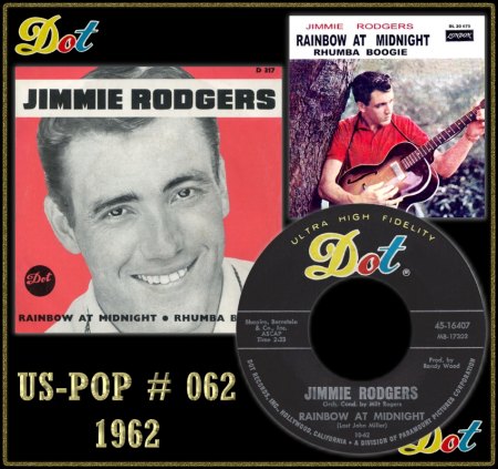 JIMMIE RODGERS - RAINBOW AT MIDNIGHT