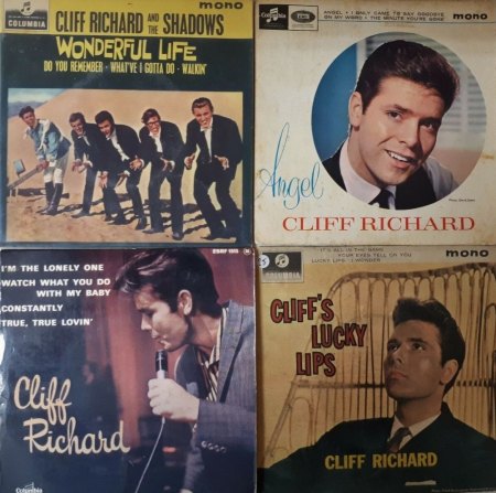 CLIFF RICHARD & THE SHADOWS - EP's aus Israel