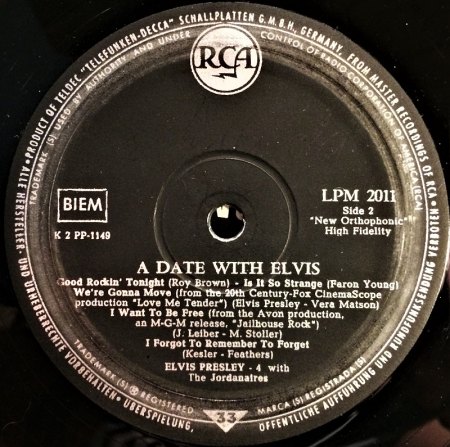 A date with Elvis