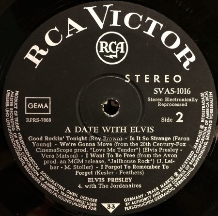 A date with Elvis