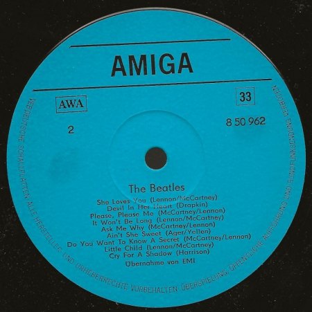 Beatles in der DDR auf Amiga