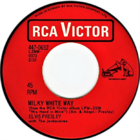 ELVIS - Milky White Way - 1966
