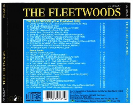 Fleetwoods - CD's
