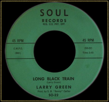 LARRY GREEN - LONG BLACK TRAIN