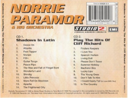 NORRIE PARAMOR - CD's