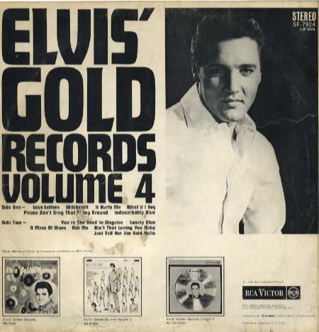 Elvis´ Gold Records Vol. 4
